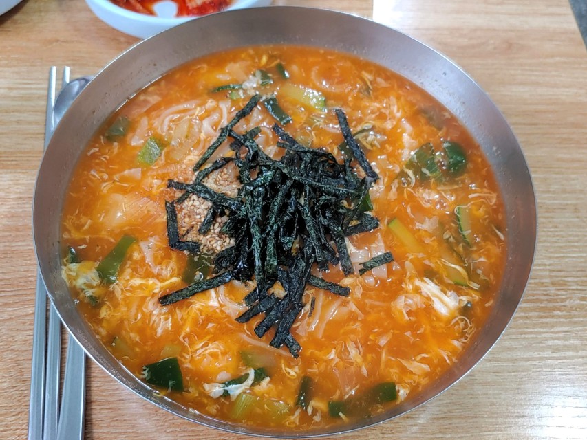 묵호항 장칼국수