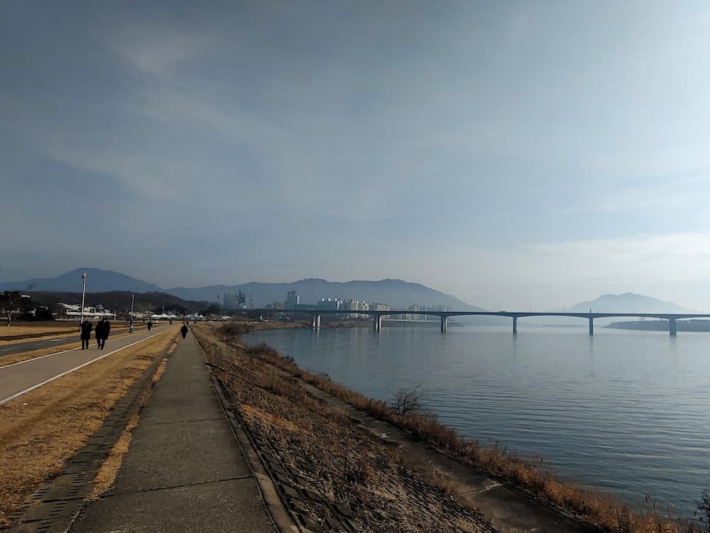 남양주 한강시민공원 삼패지구 산책 풍경