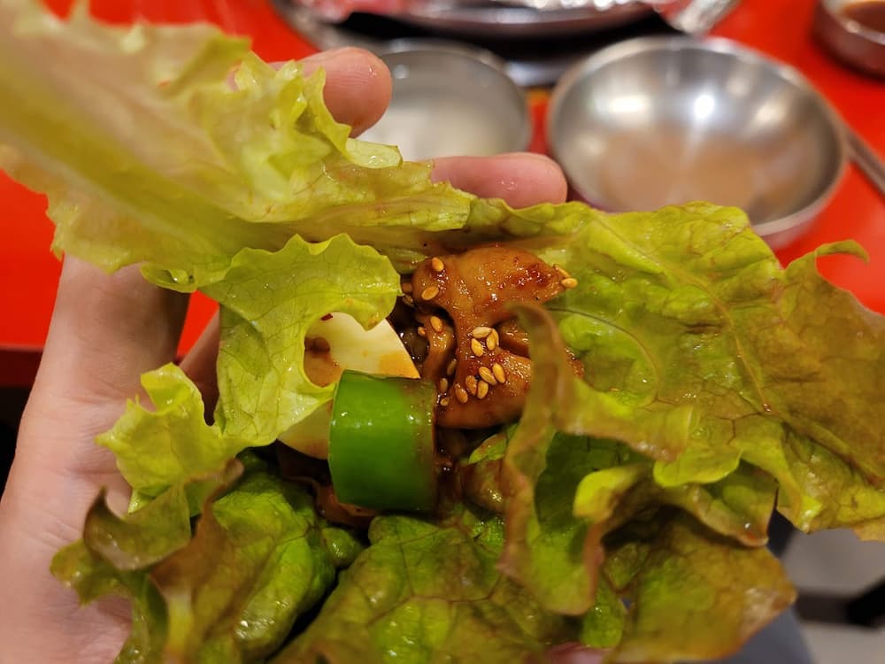 구리전통시장 보배곱창 알곱창 한 쌈