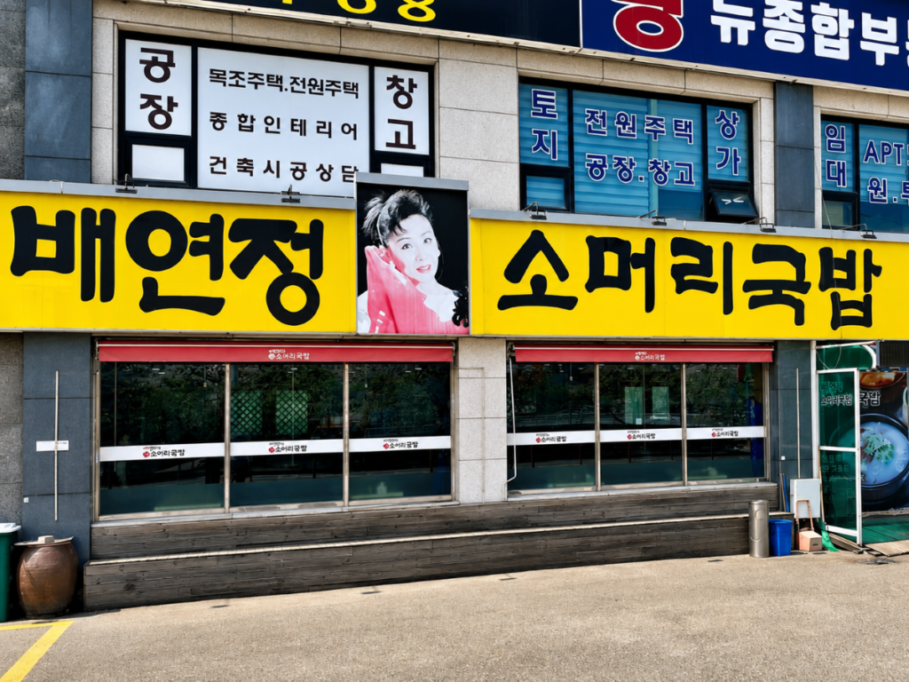 배연정 소머리국밥 전경