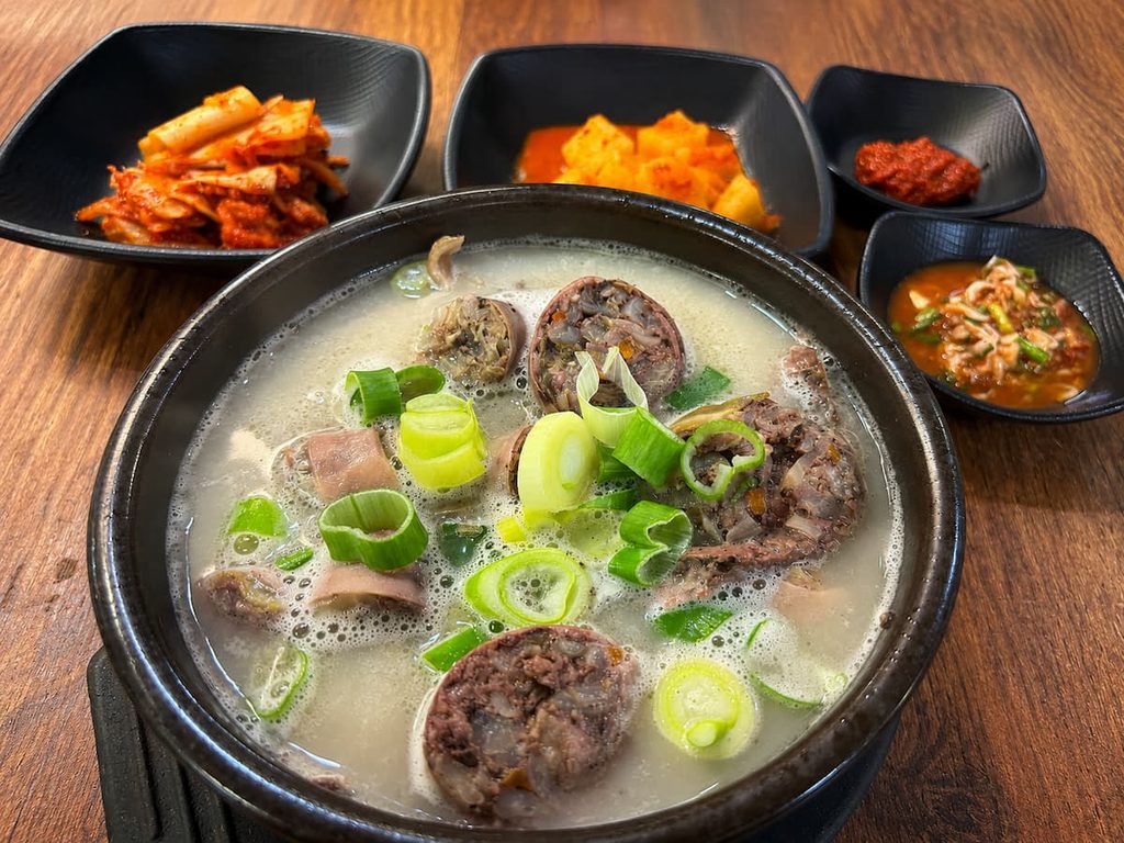 백암장 백암순대