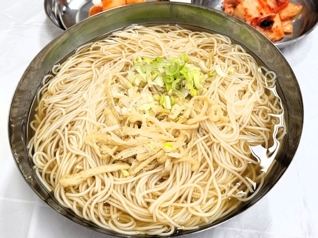 김포 5일장 칼국수 잔치국수 먹거리